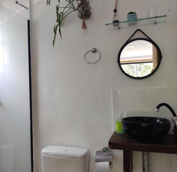 バルコニー付きスタンダードルーム, Suites Casa Do Indio Jungle, A Melhor Vista Da Floresta