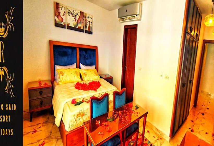 דירת חדר נוף לים, Porto Said شاليه ملكى صف اول بحر بورتو سعيد