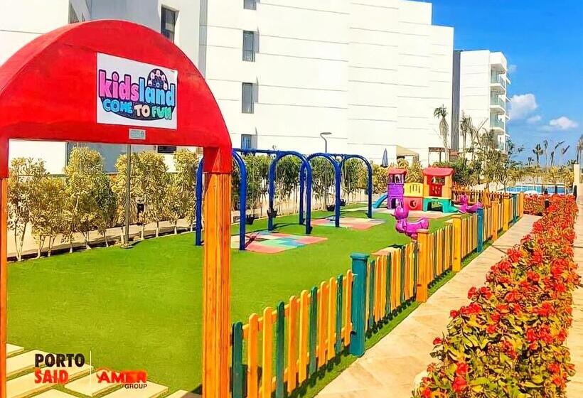 דירת חדר נוף לים, Porto Said شاليه ملكى صف اول بحر بورتو سعيد