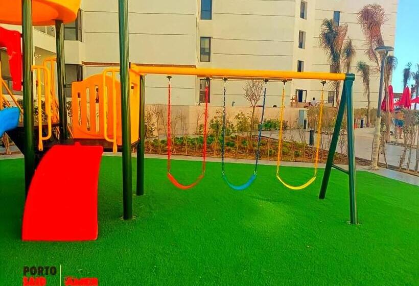 דירת חדר נוף לים, Porto Said شاليه ملكى صف اول بحر بورتو سعيد