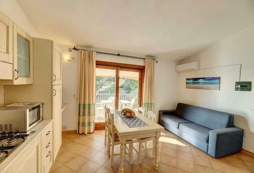 １ベッドルームアパートメント, Residence Con Piscina A Badesi, Appartamenti Con Wifi E A.c