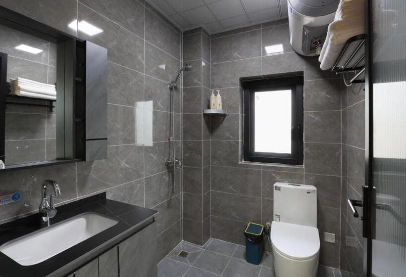 Pokój Standard Widok Rzeka, 悠然江景客栈 三峡店