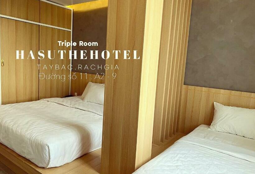 اتاق استاندارد سه نفره, Hasu The Hotel Rach Gia