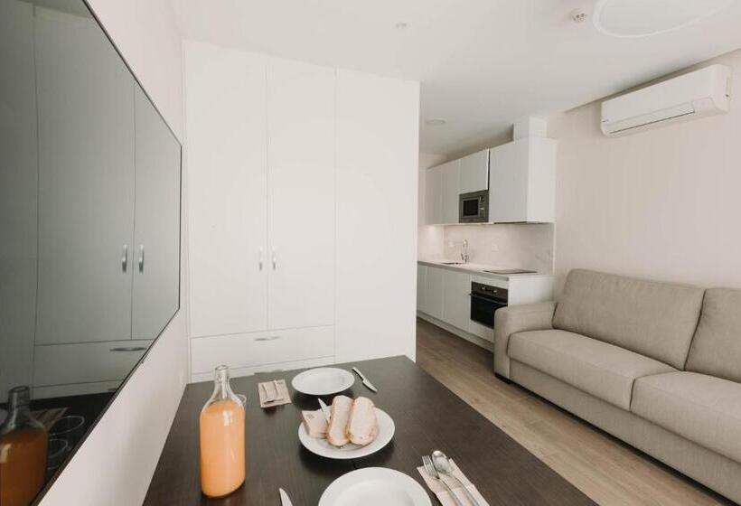 شقة غرفة واحدة مزودة بتراس, Apartamentos Subup