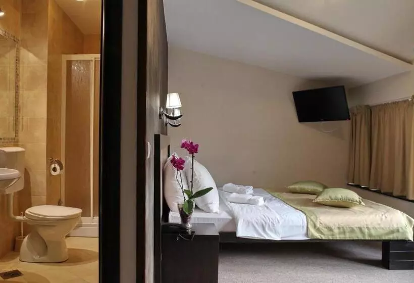 اتاق استاندارد با بالکن, Garni Hotel Vozarev