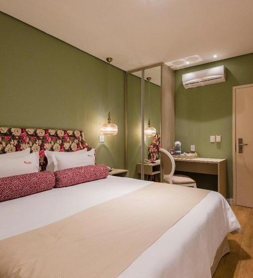 带大床的套房, Araçatuba Plaza