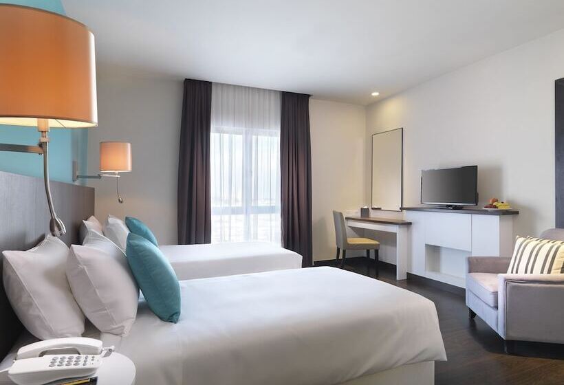 디럭스 룸, I City Trademark Collection By Wyndham