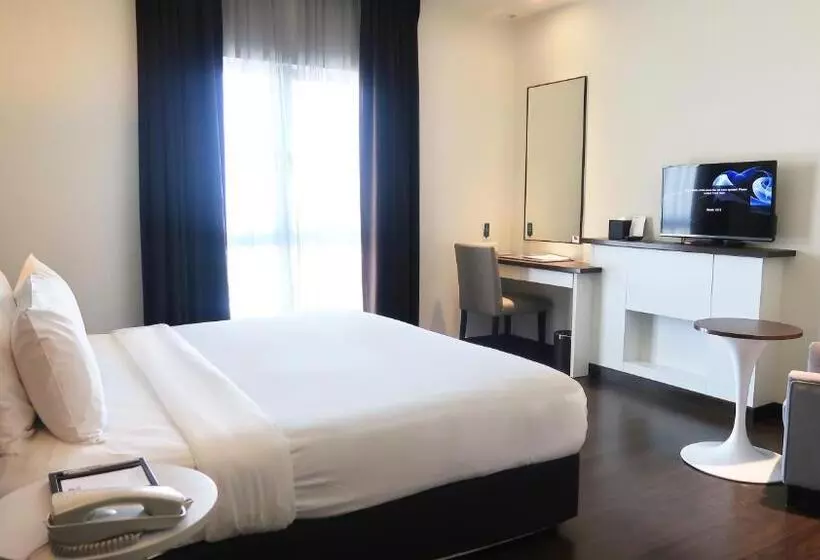 Deluxe-huone King-vuode, I City Trademark Collection By Wyndham