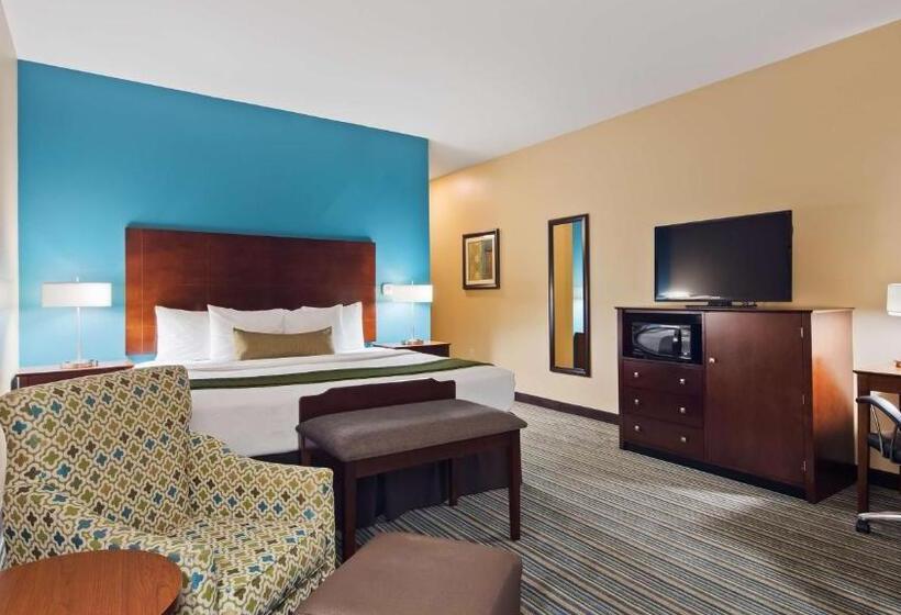 适合残疾人士使用的带超级大床的标准间, Best Western Plus Patterson Park Inn