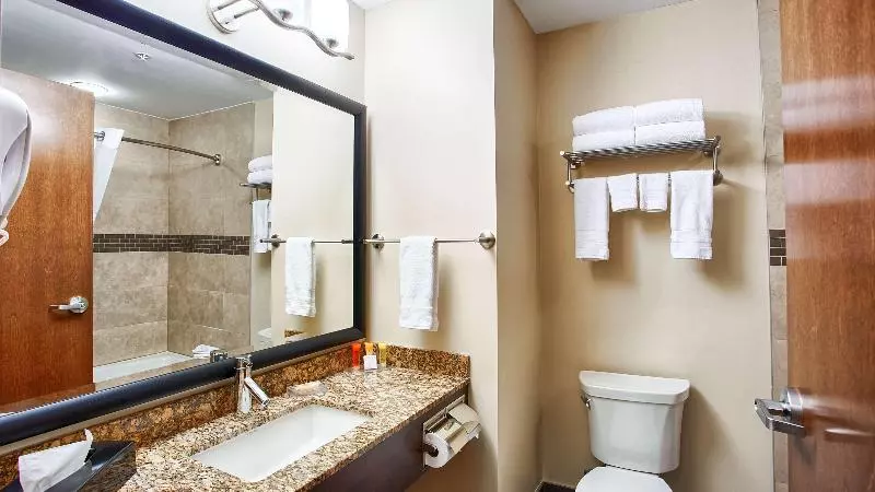 キングサイズベッドのスタンダードルーム, Best Western Plus Peace River Hotel & Suites