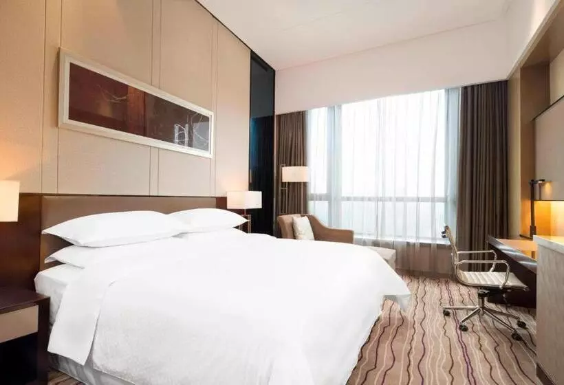 キングサイズベッドのクラシックルーム, Four Points By Sheraton Hefei, Shushan
