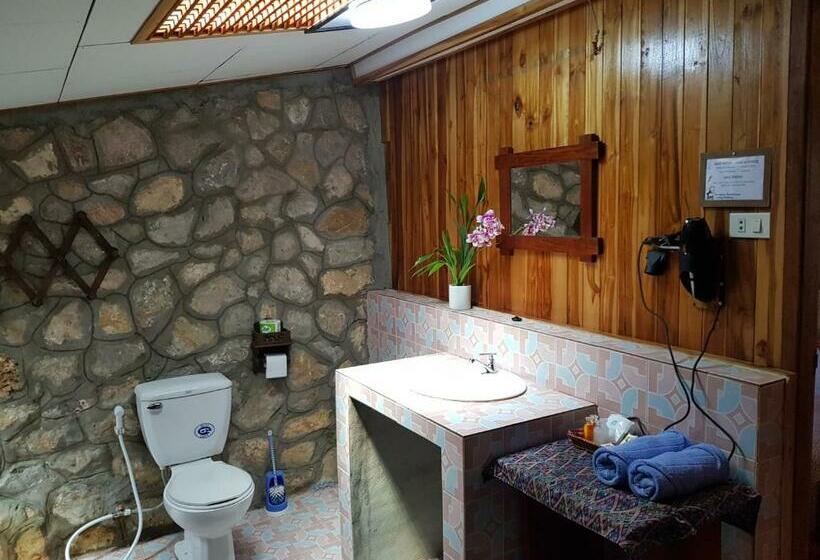 Standard bungalow river view, Thongbay Guesthouse