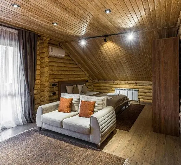 ویلای لوکس 1 خوابه, Balqaragai Forest Family Resorts