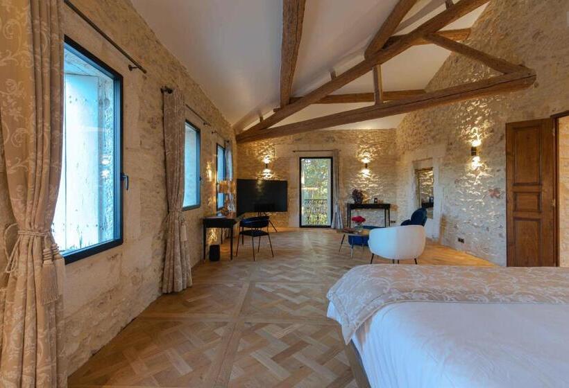 חדר סטנדרט עם מיטת קינג, Domaine De La Trinité Montpellier Aéroport Plages Arena Zénith