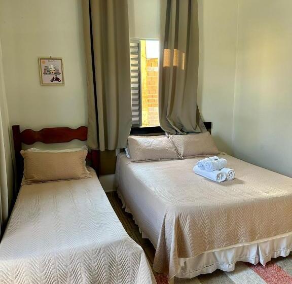 Трехместный Номер Стандарт с Видом, Pousada Amanhecer Do Itaguá