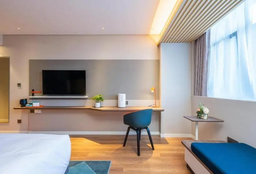 キングサイズベッドのスタンダードルーム, Holiday Inn Express Xinji City Center, An Ihg