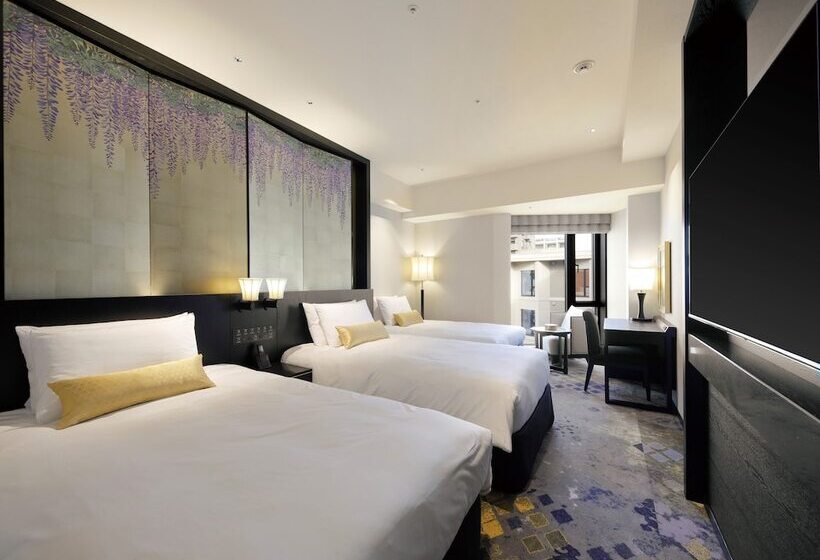 Standard Trippelrum Trädgårdsutsikt, The Hotel Sanraku Kanazawa 21th December 2022 Open