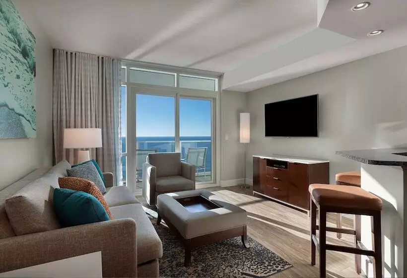 身障者適用スイートルーム, Hilton Grand Vacations Club Ocean 22 Myrtle Beach