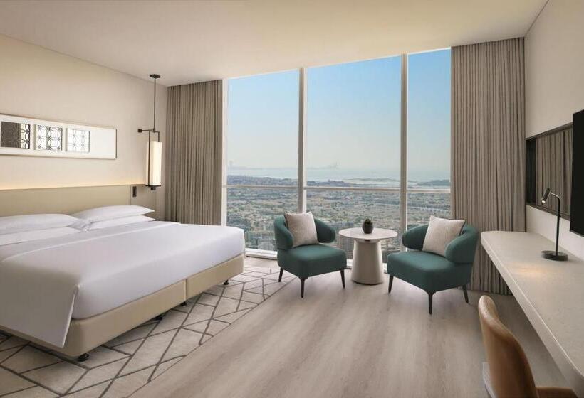 Люкс Deluxe Кровать Кинг, Sheraton Grand Hotel, Dubai