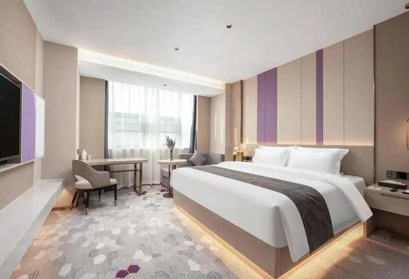 キングサイズベッドのデラックスルーム, Lavande Hotel Qihe Economic Development Zone