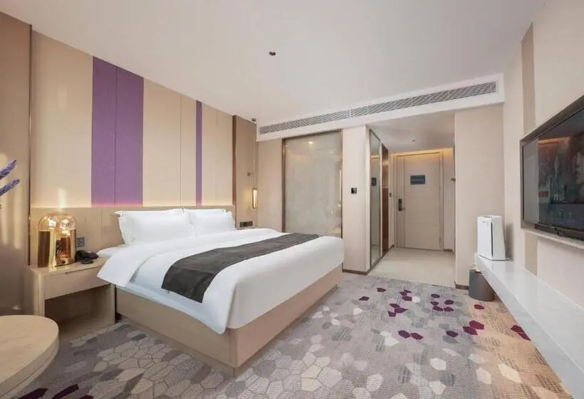 キングサイズベッドのデラックスルーム, Lavande Hotel Qihe Economic Development Zone
