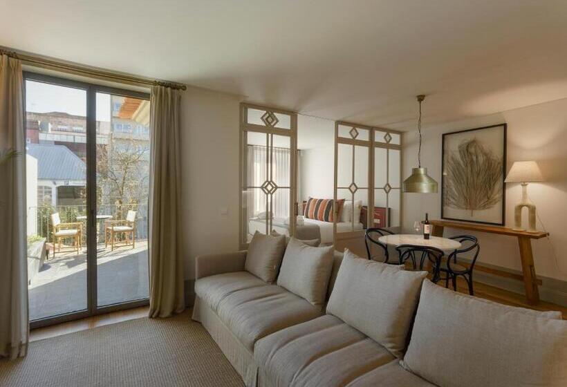 سوییت با چشم‌انداز باغ, Saboaria Boutique Hotel Porto