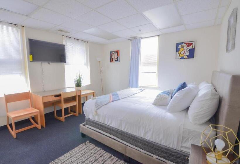 اتاق استاندارد با سرویس بهداشتی مشترک, Michie House In College Hill