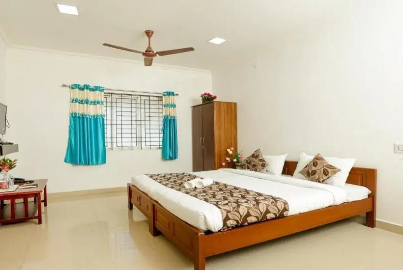 キングサイズベッドのデラックスルーム, Brindavan Beach Resort Rameswaram