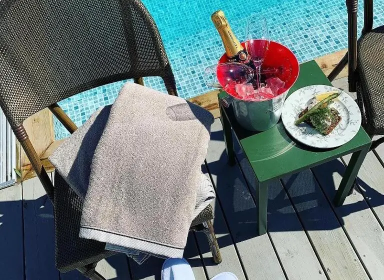 テラス付スイート, Två Små Svin Bnb
