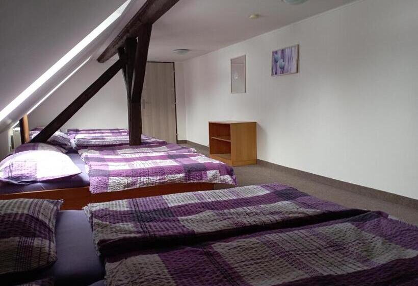 غرفة قياسية حمام مشترك, Penzion Hraničář