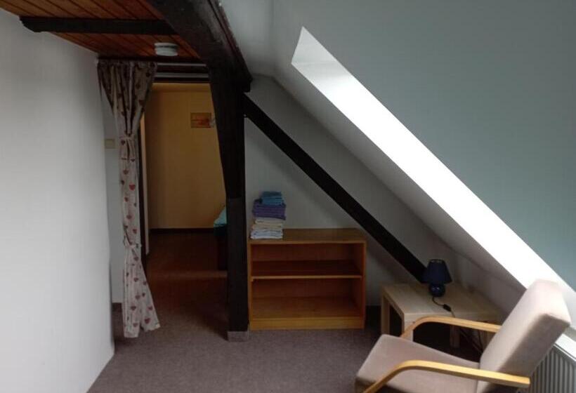 غرفة قياسية رباعية حمام مشترك, Penzion Hraničář