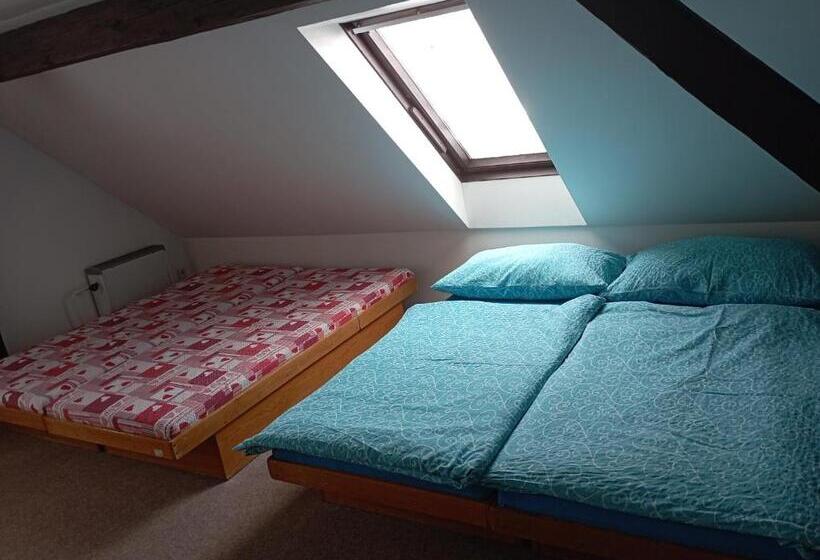 غرفة قياسية حمام مشترك, Penzion Hraničář