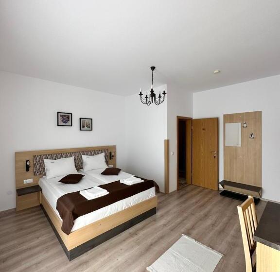 חדר לארבעה סטנדרטי עם מרפסת, Vila Paltinis