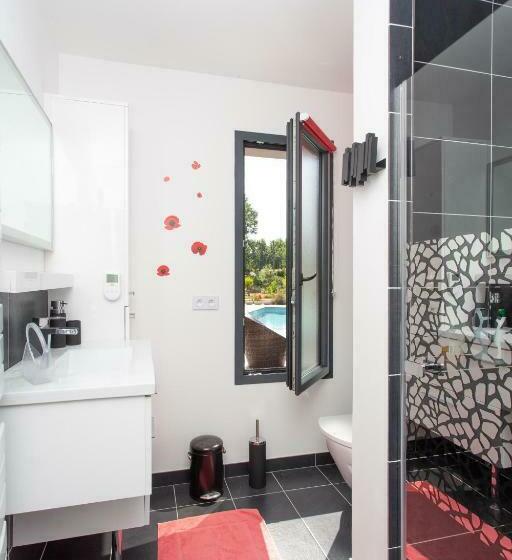 غرفة قياسية سرير كينج, Dune Et Coquelicot