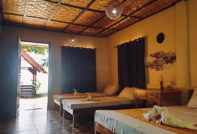 디럭스 테라스 룸 바다 전망, Mecaja Beach House