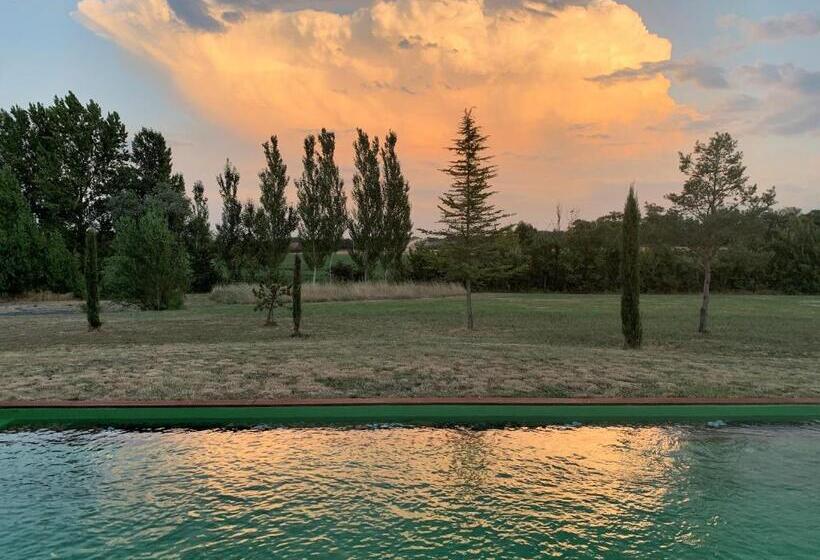 带花园景观的标准三人间, Brin De Cocagne