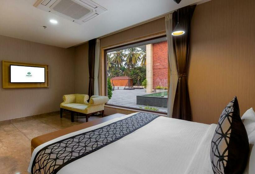 스탠다드 룸 풀장 전망, Treat Beach Resort