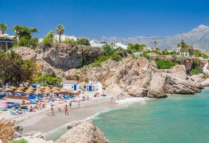 1 Schlafzimmer Apartment mit Terrasse, Hostal Luna De Nerja