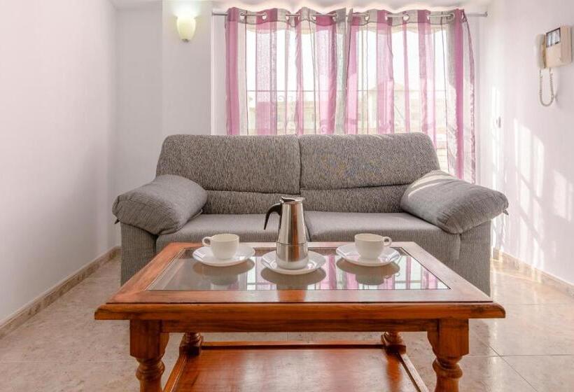 شقة غرفة واحدة مزودة بتراس, Hostal Luna De Nerja