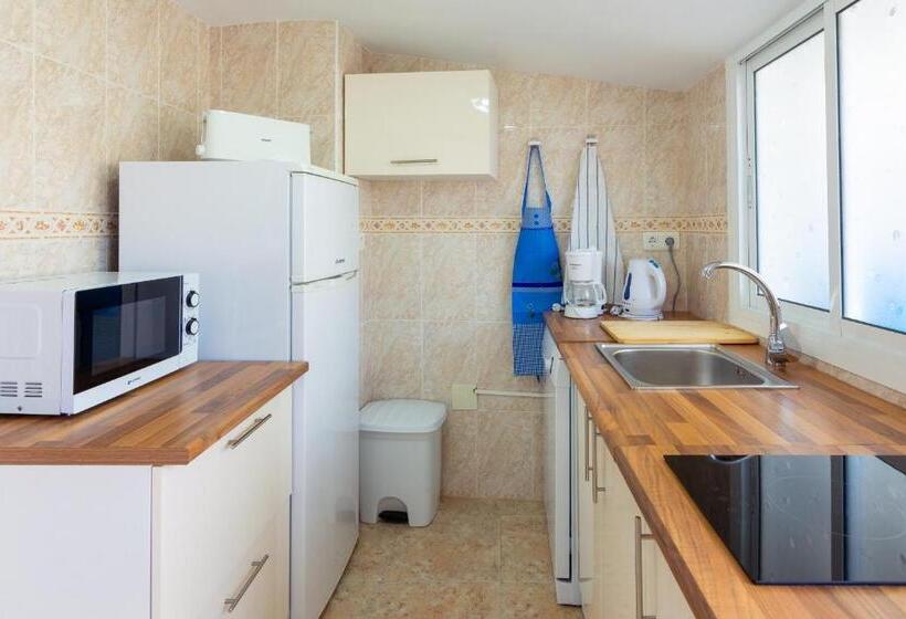 شقة غرفة واحدة مزودة بتراس, Hostal Luna De Nerja