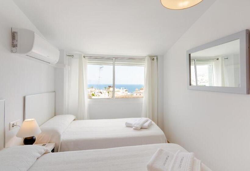 شقة غرفة واحدة مزودة بتراس, Hostal Luna De Nerja