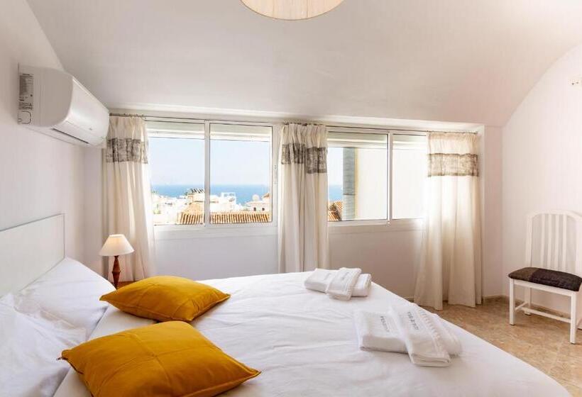 شقة غرفة واحدة مزودة بتراس, Hostal Luna De Nerja