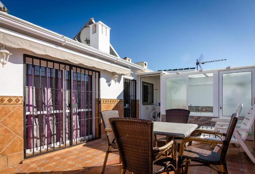 شقة غرفة واحدة مزودة بتراس, Hostal Luna De Nerja