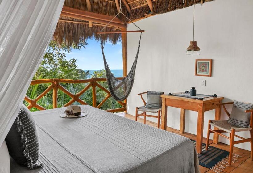 סוויטת דלוקס נוף לים, Xinalani Retreat Mexico