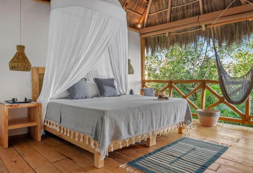 סוויטת דלוקס נוף לים, Xinalani Retreat Mexico