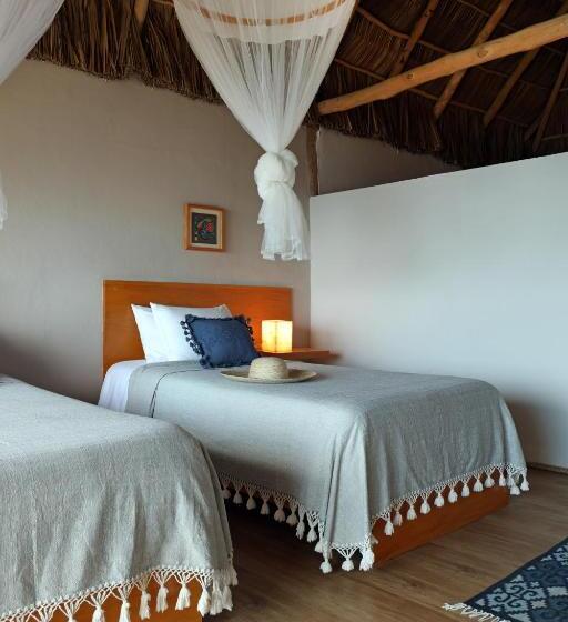 חדר דלוקס נוף לים, Xinalani Retreat Mexico