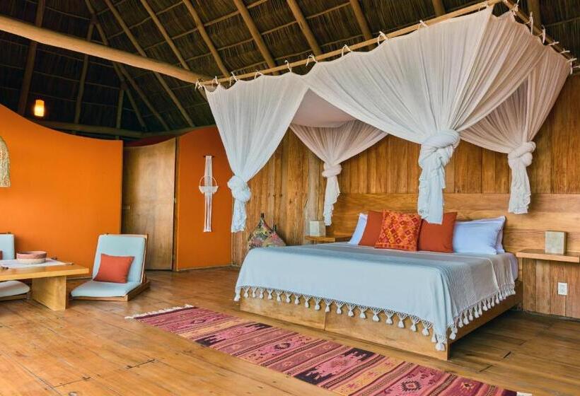 חדר סטנדרט נוף לים, Xinalani Retreat Mexico