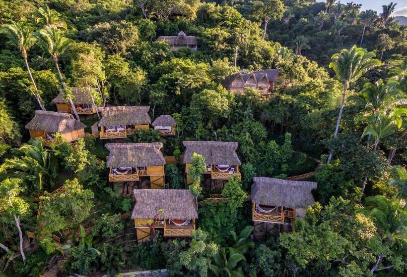 מיטה בחדר משותף, Xinalani Retreat Mexico