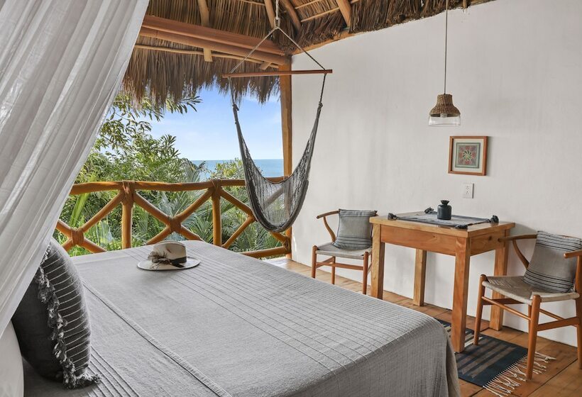 חדר דלוקס נוף לים, Xinalani Retreat Mexico