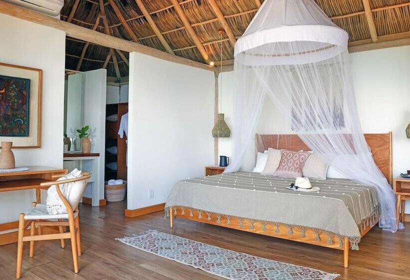 סוויטת דלוקס נוף לים, Xinalani Retreat Mexico